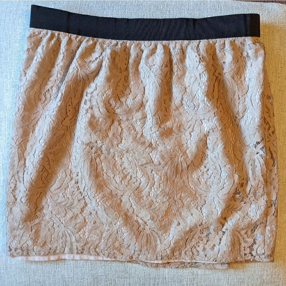 Ann Taylor Loft Lace Skirt Size 4
